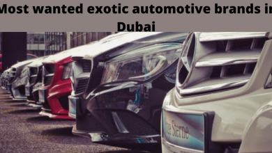 Most wanted exotic automotive brands in Dubai