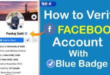 facebook acount verified