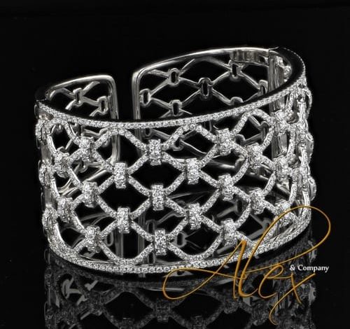 diamond cuff bracelet