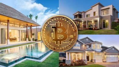 Real estate with bitcoin