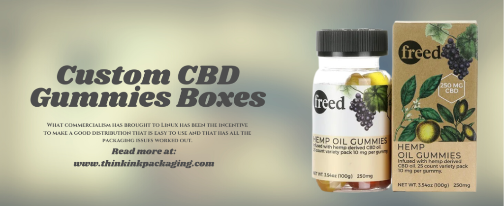 CBD gummies boxes
