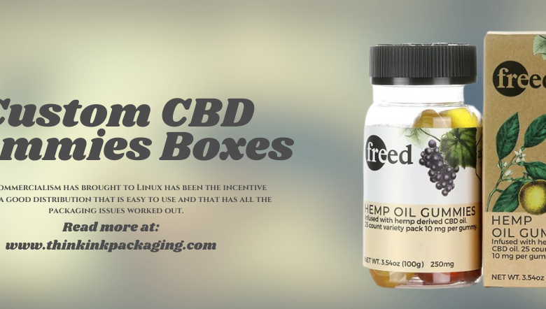 CBD gummies boxes