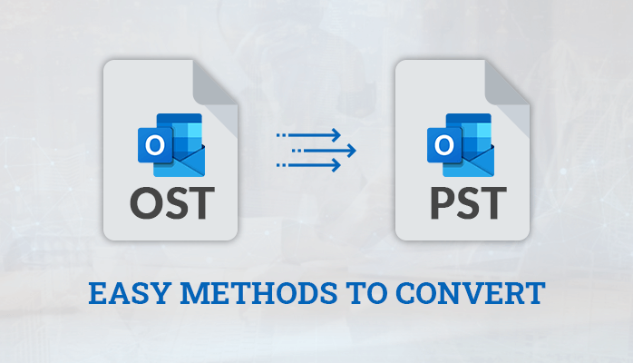 Convert an OST File to a PST