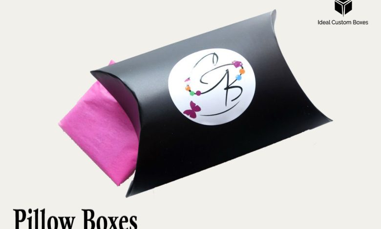 Beautiful Custom Pillow Boxes