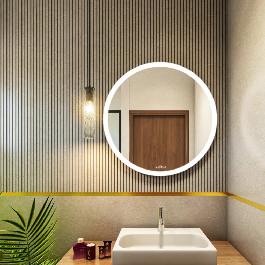 round mirror