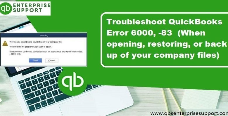 Resolve QuickBooks Error 6000, 83 (When Creating Company File) - Featured Image