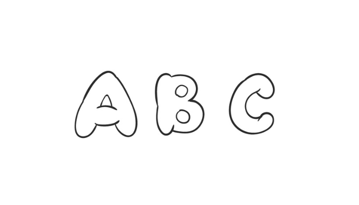  Draw Bubble Letters 