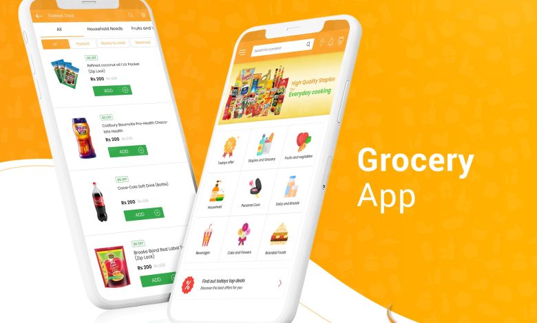 grocery app development