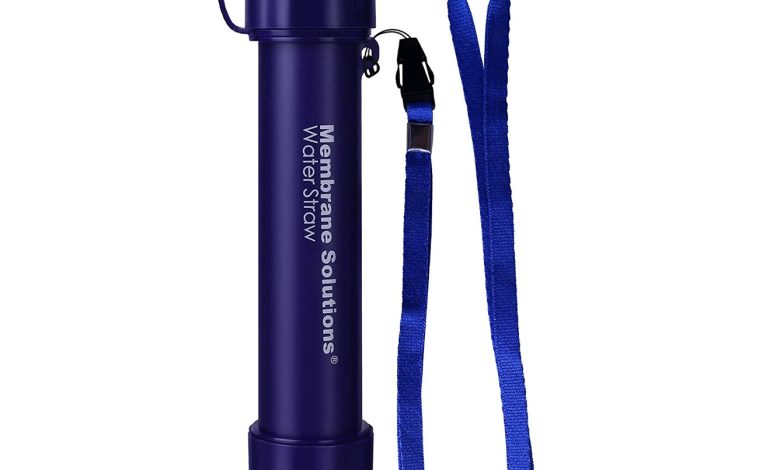 water filtration straw