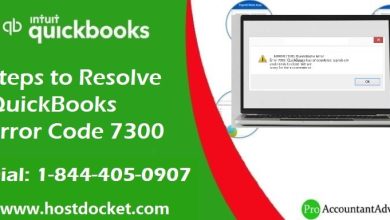 Fix QuickBooks Error Code 7300