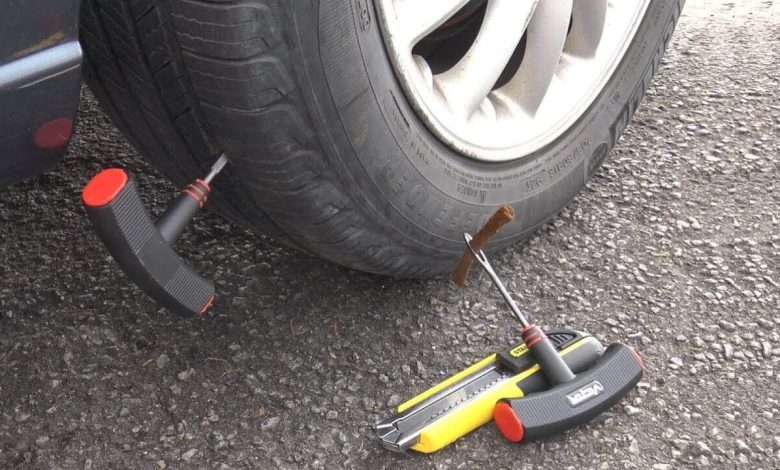 Flat tire repair