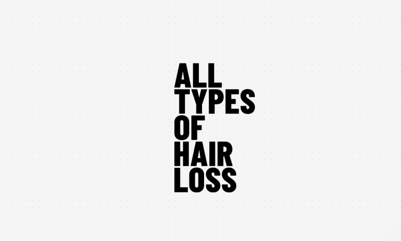 types of hair loss