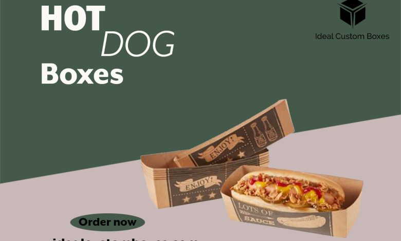 hot dog boxes