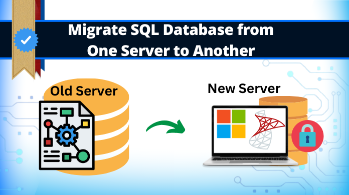 migrate SQL database from one server to another