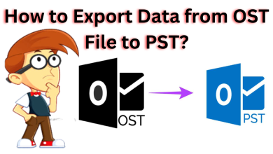 export data from ost file to pst