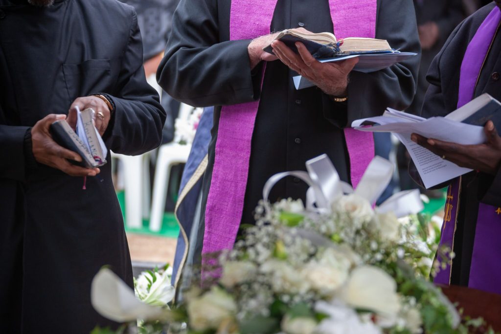 catholic funeral package