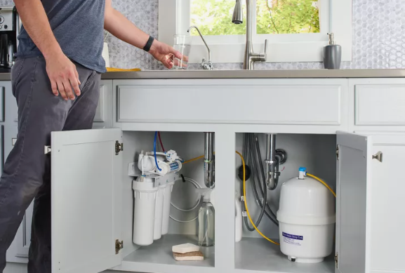 reverse osmosis water filter under sink